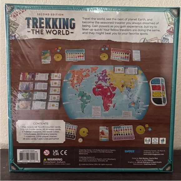 Trekking The World (2nd Edition) - Kickstarter Edition - Picture 2 of 9